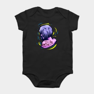 SHY TATTOOED GIRL Baby Bodysuit